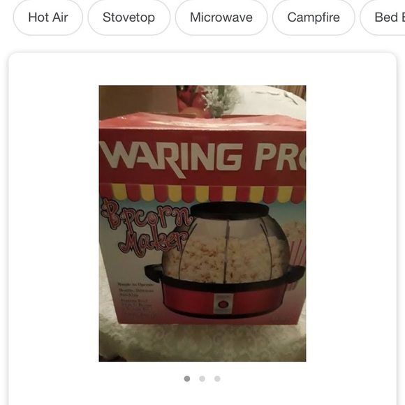 waring pro popcorn maker wpm10